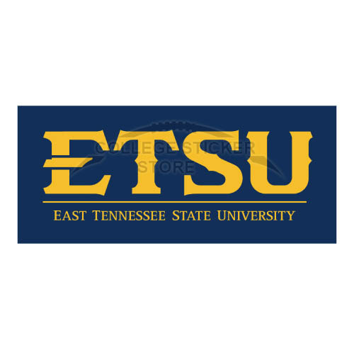 Design ETSU Buccaneers Iron-on Transfers (Wall Stickers)NO.4348